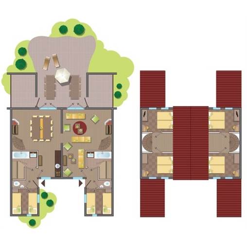 Premium cottage PZ742 at Port Zélande